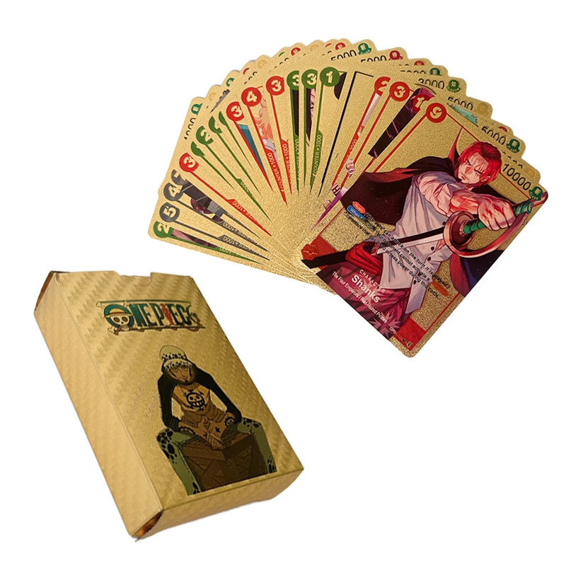 55-27PCS Cards Golden Metal Card Cosplay Luffy Kawaii Game Collection Cards Gift Kid Birthday Gifts Toys
55-27PCS Cards Golden Metal Card Cosplay Luffy Kawaii Game Collection Cards Gift Kid Birthday Gifts Toys