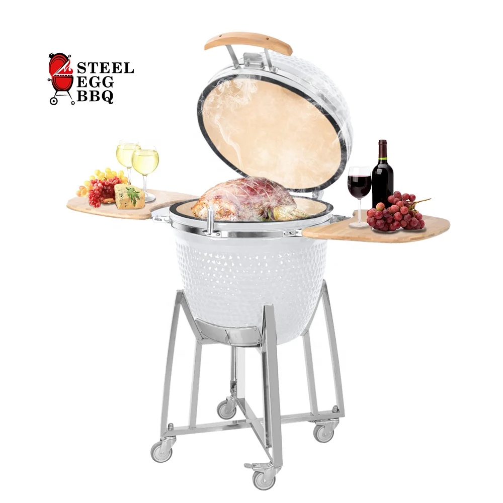 SEB / STEEL EGG BBQ Charcoal Barbecue Kamado 21 Ceramic Bbq Grill
SEB / STEEL EGG BBQ Charcoal Barbecue Kamado 21 Ceramic Bbq Grill