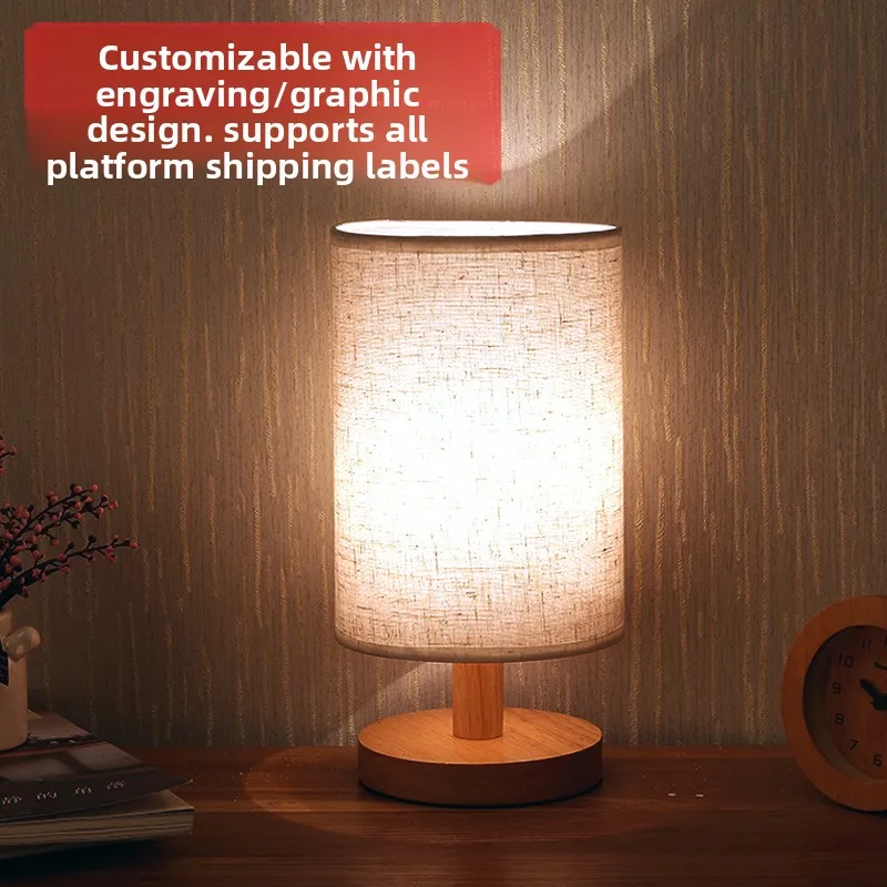 Nordic solid wood fabric usb desk lamp decoration bedroom bedside lamp study dormitory remote control led night light creativity
Nordic solid wood fabric usb desk lamp decoration bedroom bedside lamp study dormitory remote control led night light creativity