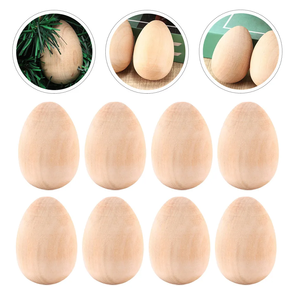10Pcs Premium Wooden Easter Eggs Blank Craft Decorative Eggs for Painting Desktop Shop Window Display Gift
10Pcs Premium Wooden Easter Eggs Blank Craft Decorative Eggs for Painting Desktop Shop Window Display Gift
