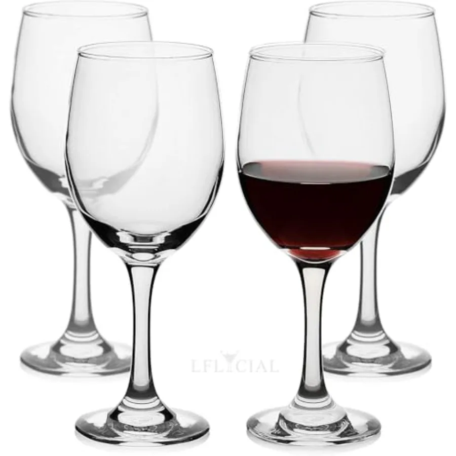 Wine Glasses Set of 4, Durable Red Wine Glass for Bordeaux/Cabernet, Thick Resistant White Wine Glass for Housewarming, Wedding
Wine Glasses Set of 4, Durable Red Wine Glass for Bordeaux/Cabernet, Thick Resistant White Wine Glass for Housewarming, Wedding