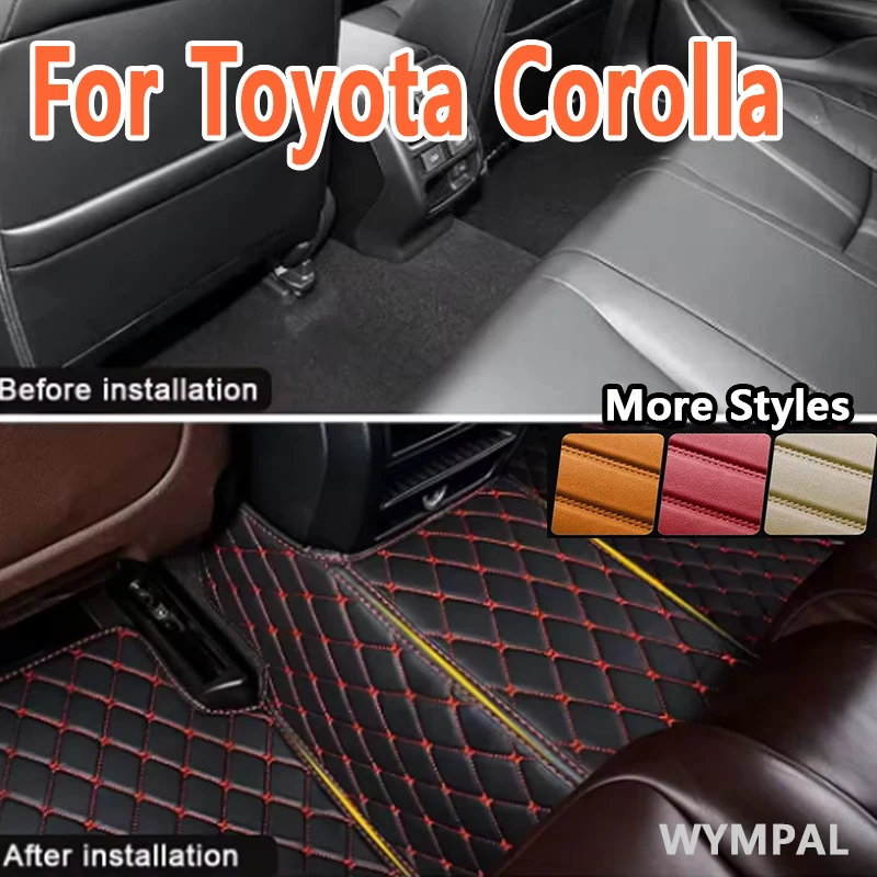 Роскошный автомобильный роскошный кожаный коврик для Toyota Corolla 2007 2008 2009 2010, полный комплект водонепроницаемых аксессуаров
Роскошный автомобильный роскошный кожаный коврик для Toyota Corolla 2007 2008 2009 2010, полный комплект водонепроницаемых аксессуаров