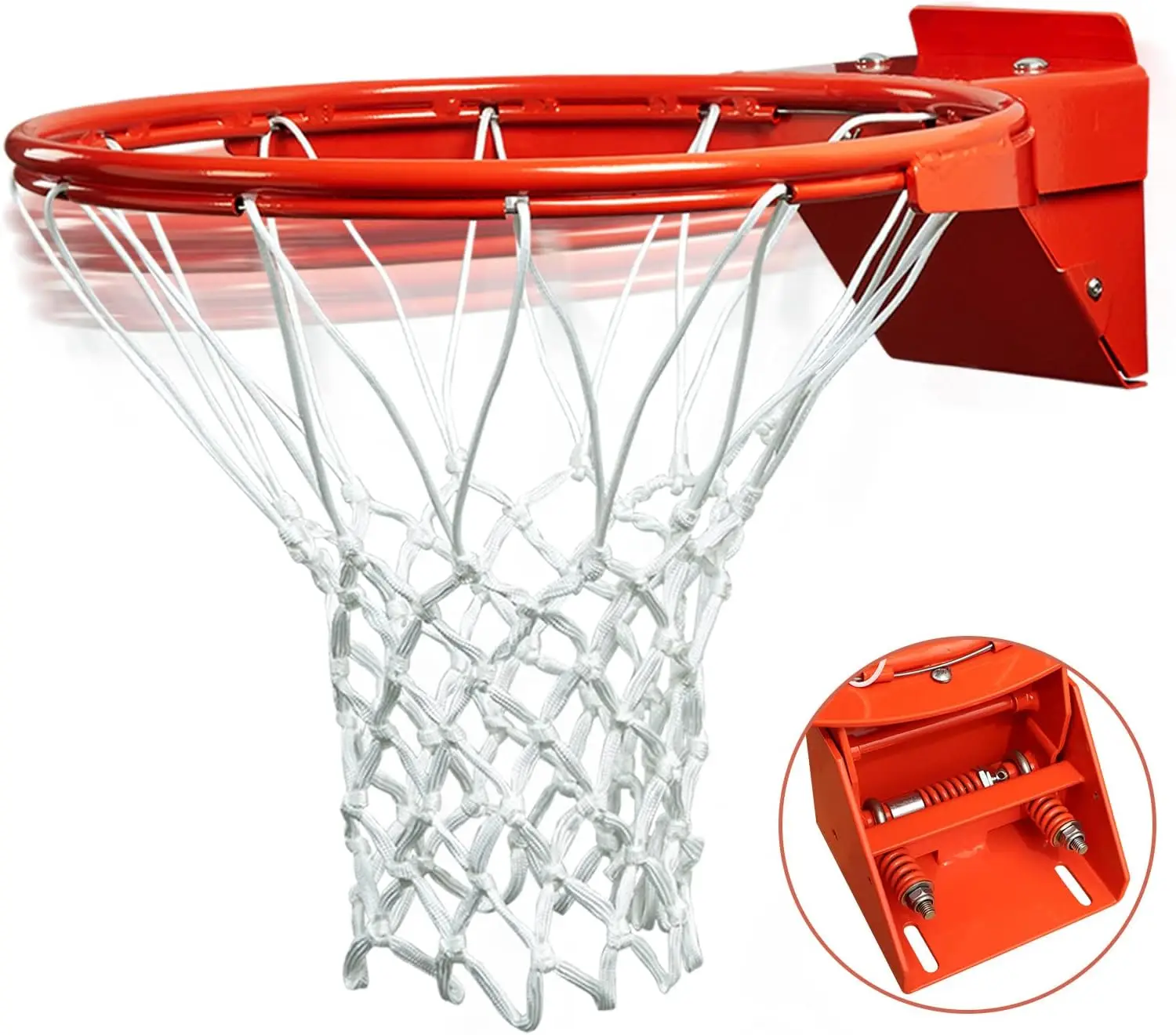 Heavy Duty Breakaway Basketball Rim, 5/8-In, Fits Most Backboards Indoor Outdoor
Heavy Duty Breakaway Basketball Rim, 5/8-In, Fits Most Backboards Indoor Outdoor