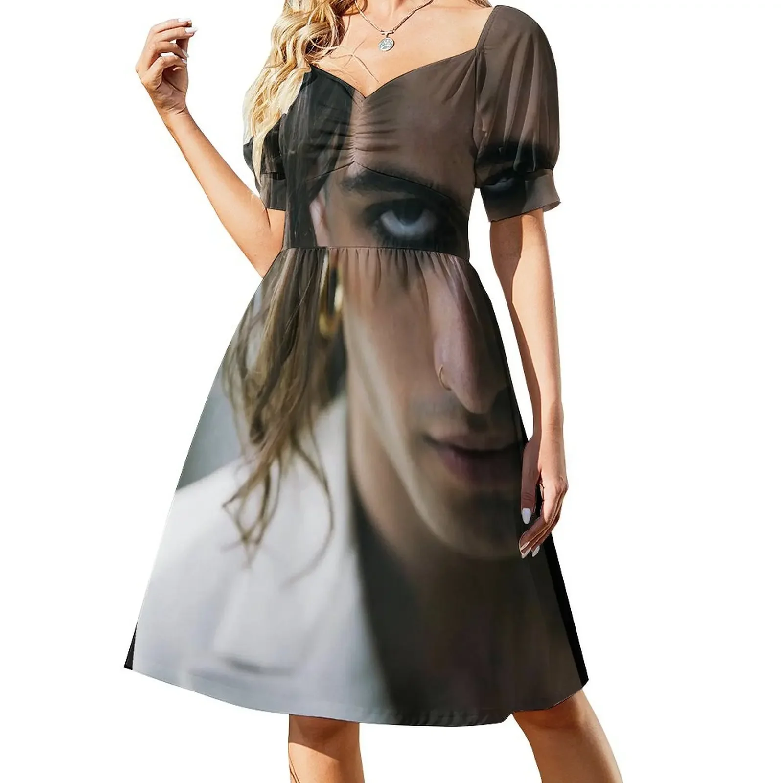 Damiano David Short-Sleeved Dress summer dress korean women dress party night Women dresses summer
Damiano David Short-Sleeved Dress summer dress korean women dress party night Women dresses summer