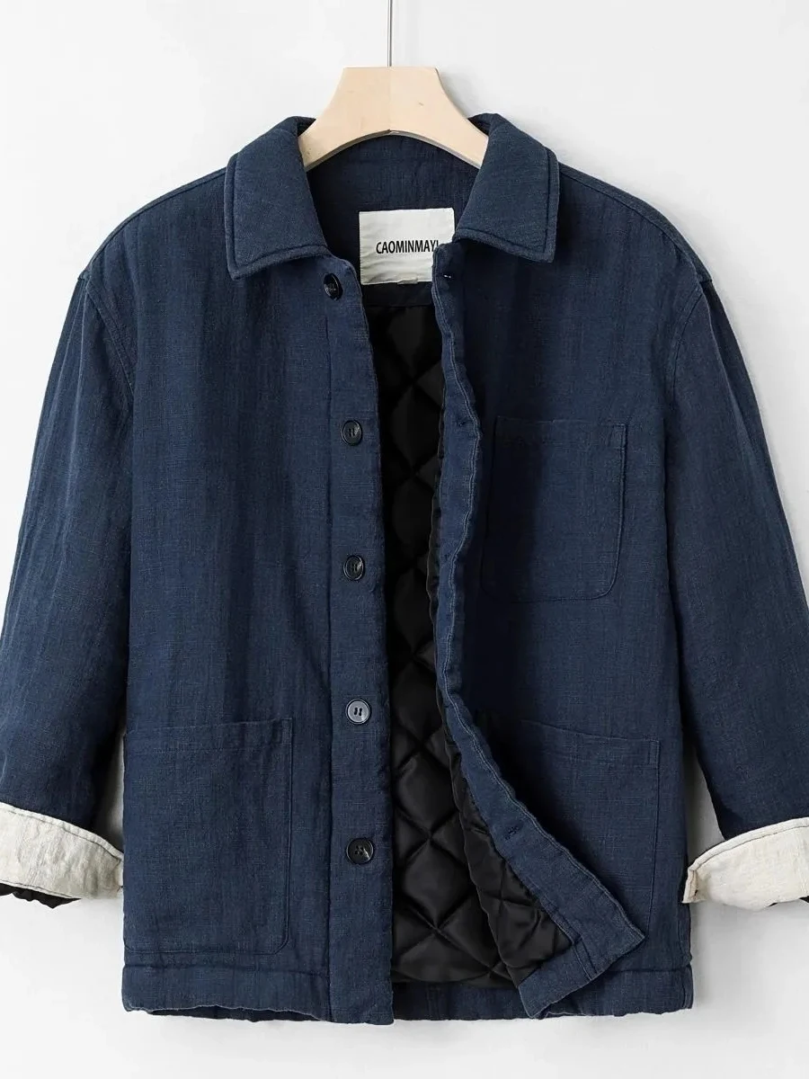 Loose Casual Retro Collar Jaet for Men Spring Autumn New Chinese Sle Faionable Outerwear Trendy Brand Cool Looking Coat
Loose Casual Retro Collar Jaet for Men Spring Autumn New Chinese Sle Faionable Outerwear Trendy Brand Cool Looking Coat