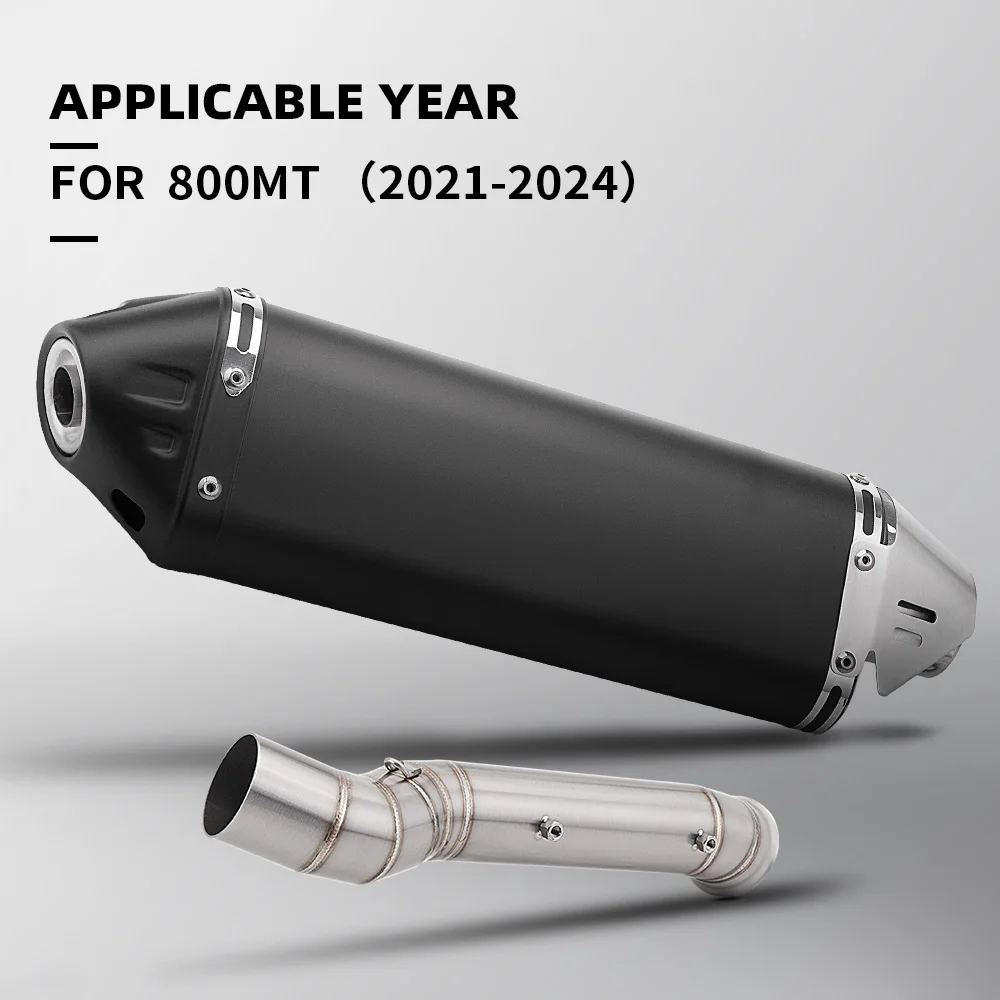Motorcycle Exhaust System for 800 MT / MT800 - Modified Muffler with 51mm TRC Middle Link Pipe
Motorcycle Exhaust System for 800 MT / MT800 - Modified Muffler with 51mm TRC Middle Link Pipe