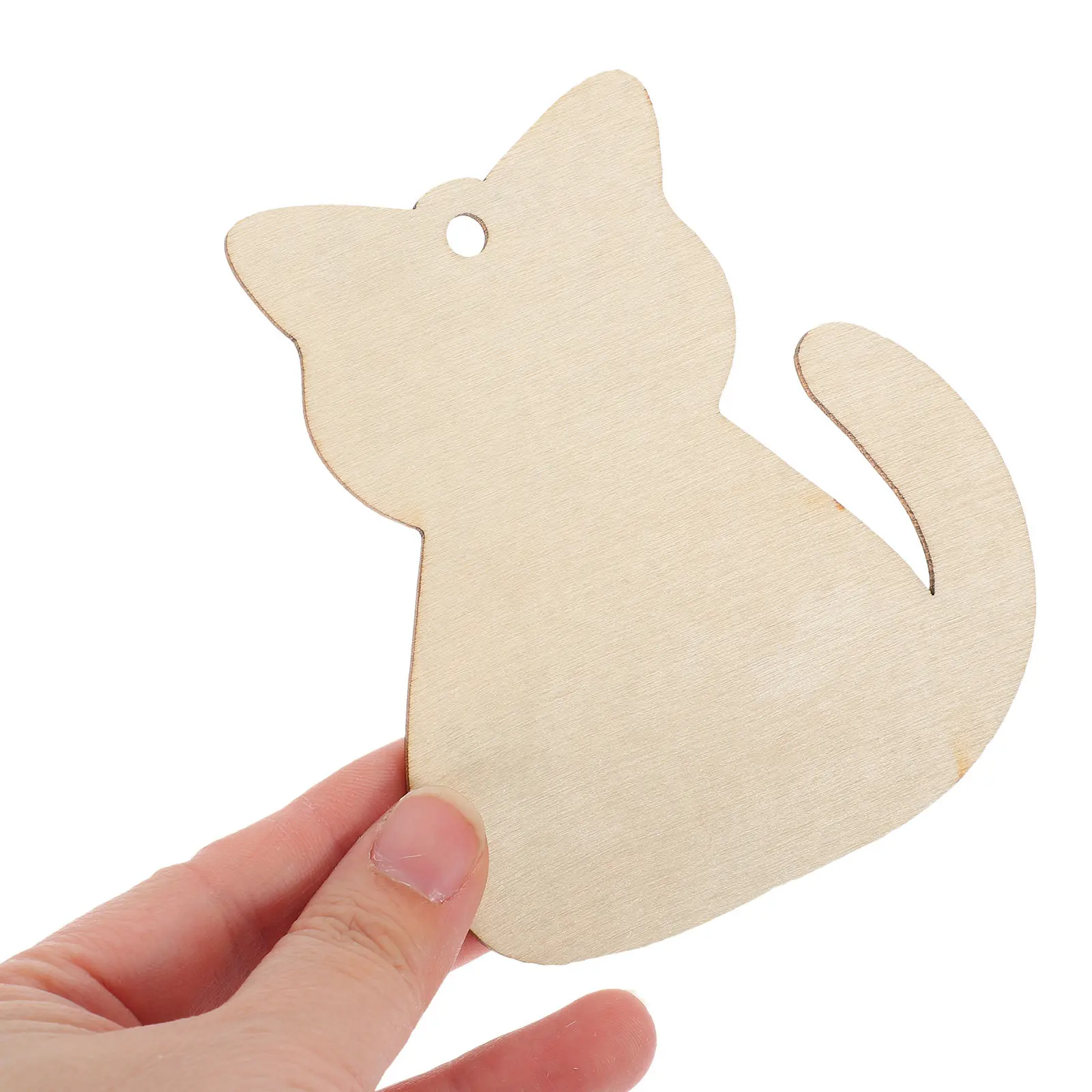 40Pcs Wood Cat Cutouts Unfinished DIY Painting Craft Slices Smooth Edges Safe Kids Art Decoration Wood Pieces for Holiday
40Pcs Wood Cat Cutouts Unfinished DIY Painting Craft Slices Smooth Edges Safe Kids Art Decoration Wood Pieces for Holiday