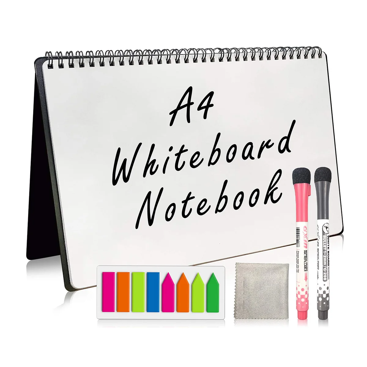 A4 Size Whiteboard Notebook Dry Erase Board reusable Notebook Meeting Notebook White Board with Pen Presentation Supplies
A4 Size Whiteboard Notebook Dry Erase Board reusable Notebook Meeting Notebook White Board with Pen Presentation Supplies