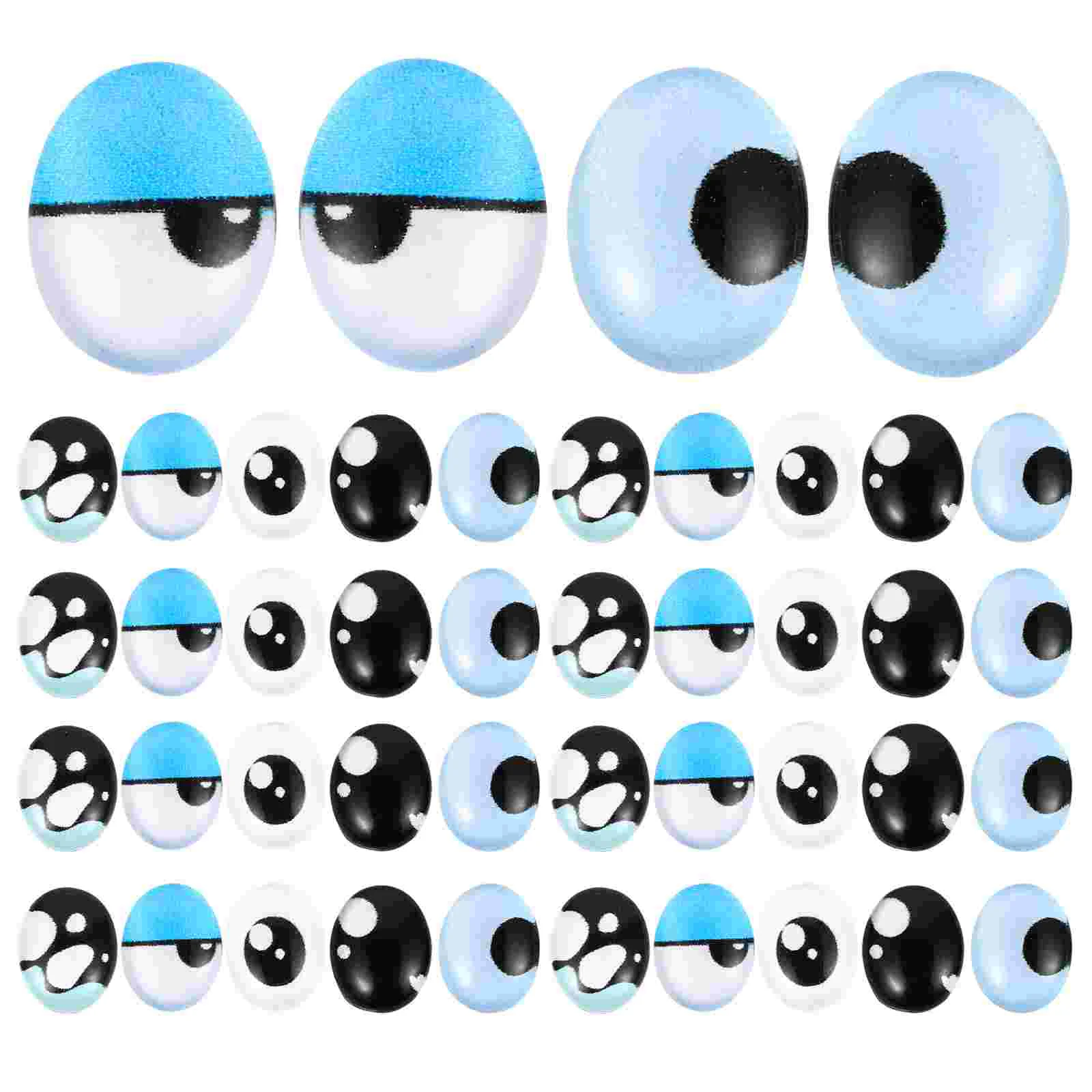 100 Pcs Eyes Holiday Creative Decor Sticky Googly Easy Peel Oval Artificial Crystal Decorative Good Moogly
100 Pcs Eyes Holiday Creative Decor Sticky Googly Easy Peel Oval Artificial Crystal Decorative Good Moogly