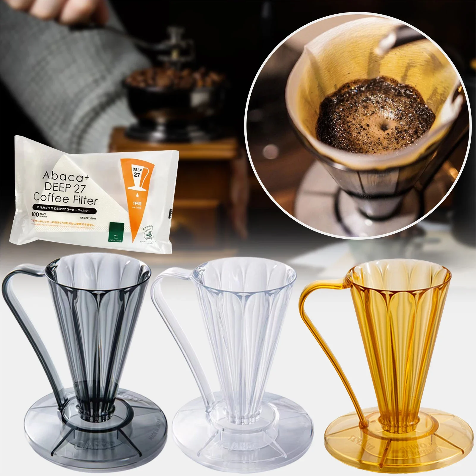 V-Shaped Coffee Dripper,Filter Cup,Resin,for 27 Degree Disposable Coffee Filter Paper,Espresso Drip Holder,Coffee Accessories
V-Shaped Coffee Dripper,Filter Cup,Resin,for 27 Degree Disposable Coffee Filter Paper,Espresso Drip Holder,Coffee Accessories