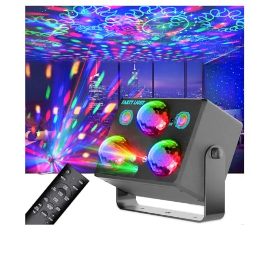 s, DJ Strobe Rave Stage Projector Effect Dance Club Sound Activated with Remote Control for Parties Home Show KTV Pub Dance Chr
s, DJ Strobe Rave Stage Projector Effect Dance Club Sound Activated with Remote Control for Parties Home Show KTV Pub Dance Chr