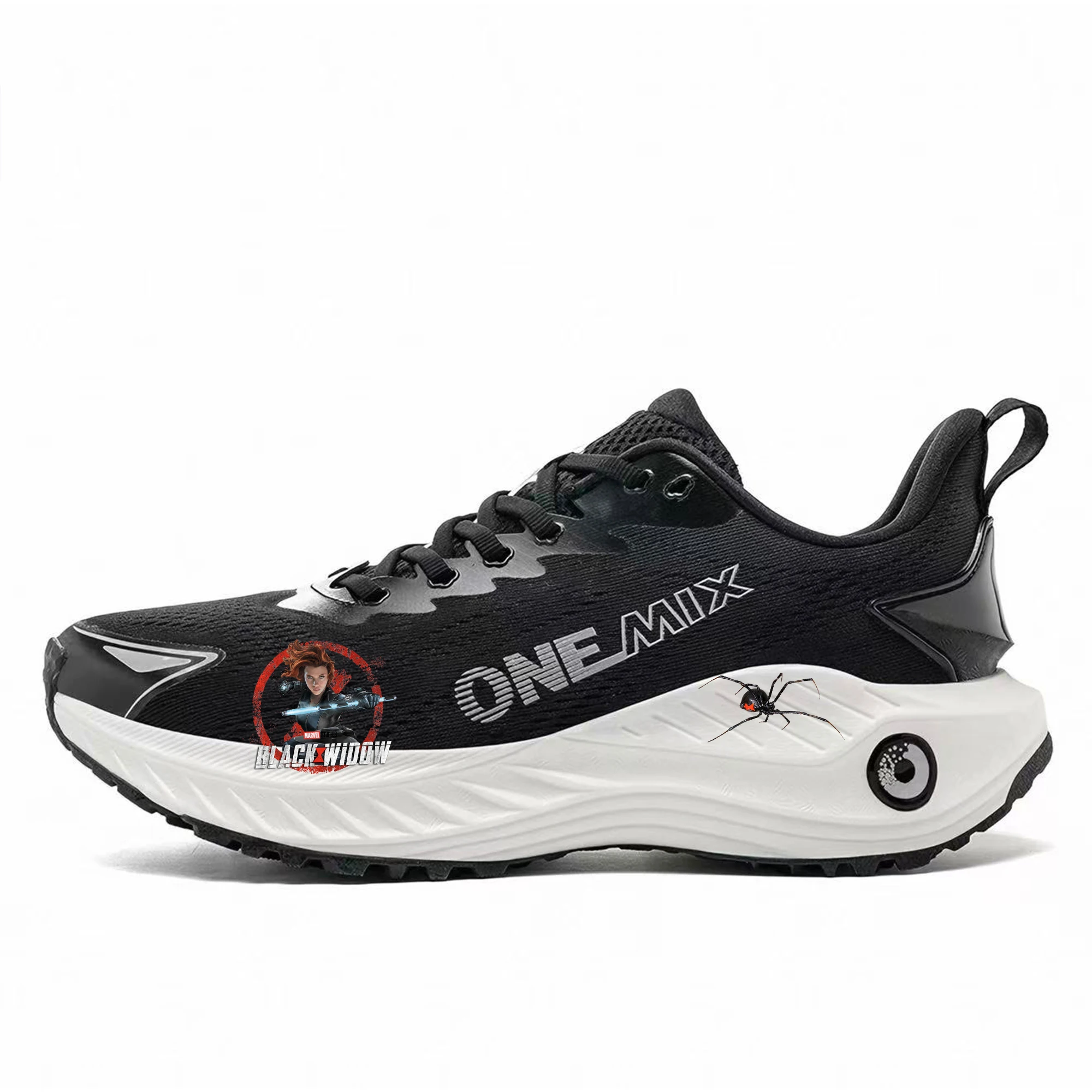 ONEMIX Marvel Black Widow Running Shoes Men Women Breathable Sneaker Lightweight Jogging Shoes Gym Outdoor Custom Couple Shoe
ONEMIX Marvel Black Widow Running Shoes Men Women Breathable Sneaker Lightweight Jogging Shoes Gym Outdoor Custom Couple Shoe