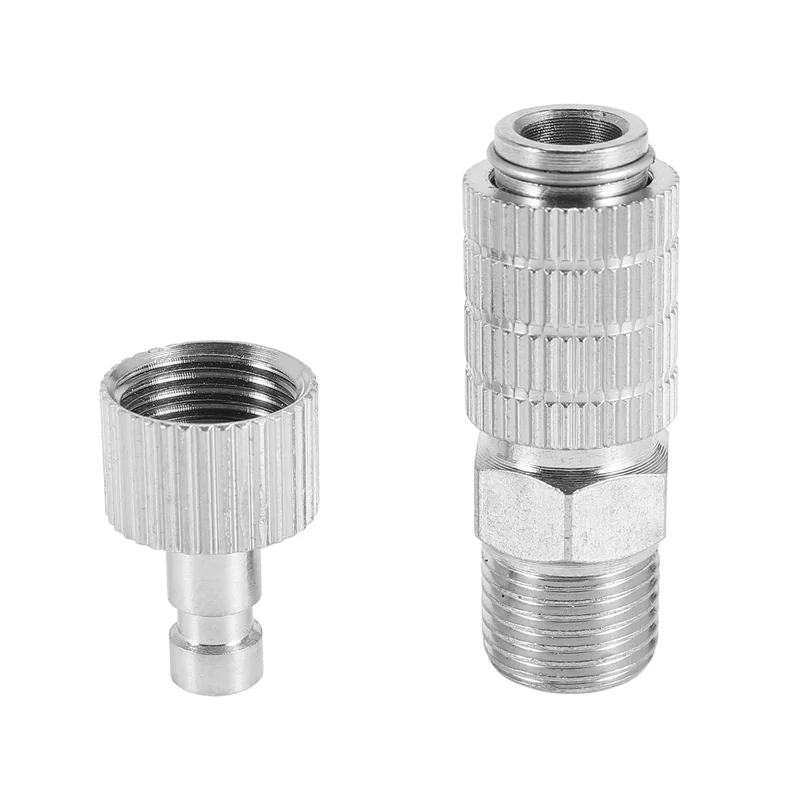 4X Airbrush Quick Disconnect Coupler Release Fitting Adapter With 20 Male Fitting, 1/8 INCH M-F-A73I
4X Airbrush Quick Disconnect Coupler Release Fitting Adapter With 20 Male Fitting, 1/8 INCH M-F-A73I
