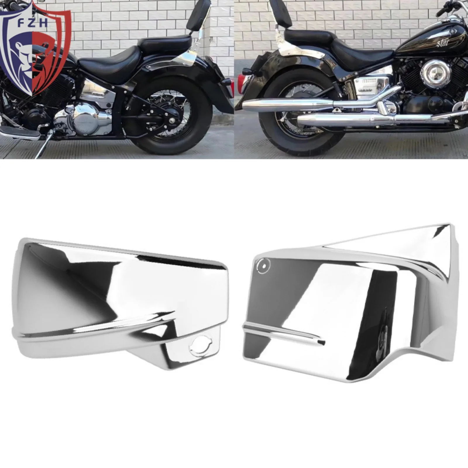 For Yamaha V-Star DragStar 650 XVS650A Custom Classic Side Fairing Battery Cover Chrome
For Yamaha V-Star DragStar 650 XVS650A Custom Classic Side Fairing Battery Cover Chrome
