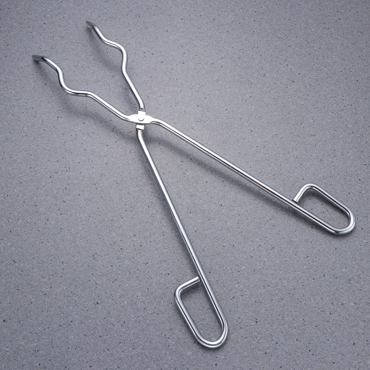 Crimethode Steel Crucible Tongs 45Cm Anti-Slip Handle Lab Tool For Beaker Flask Holder Experiment Equipment Silver
Crimethode Steel Crucible Tongs 45Cm Anti-Slip Handle Lab Tool For Beaker Flask Holder Experiment Equipment Silver