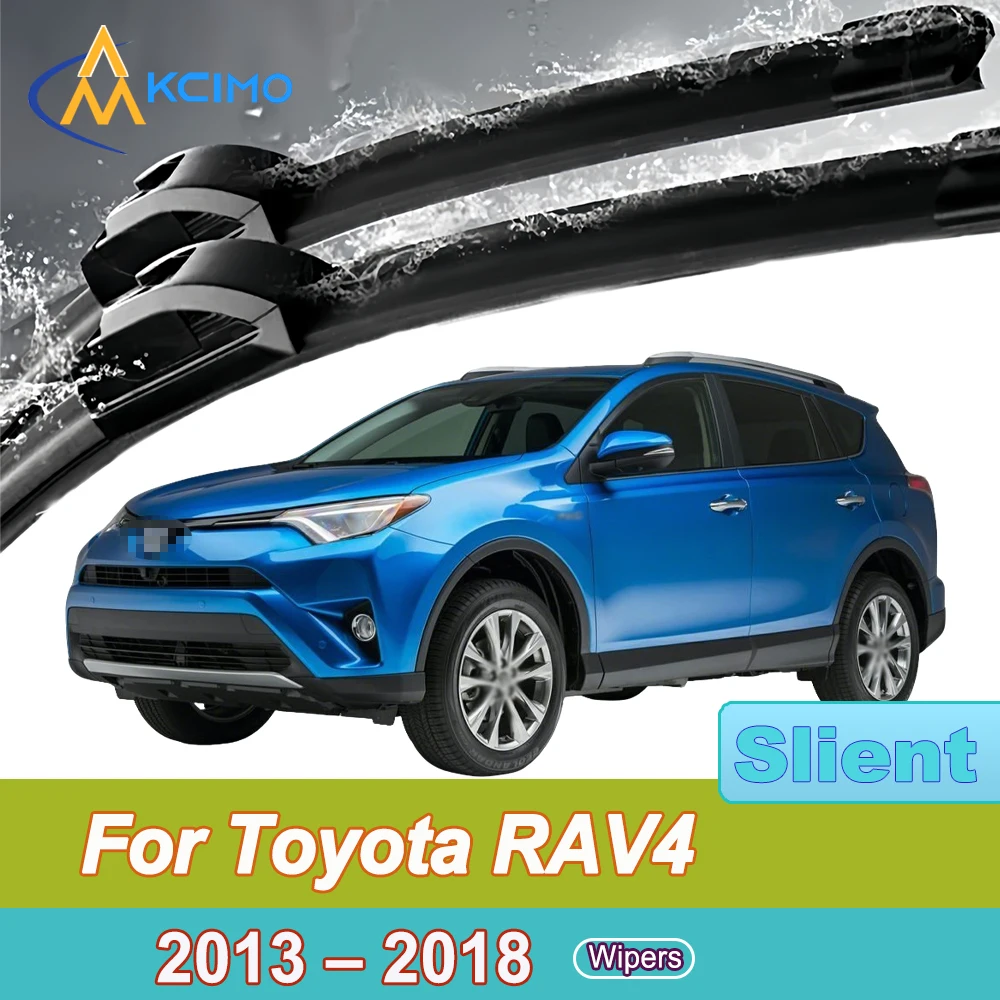 2 Pack Silent Beam Wiper Blades For Toyota RAV4 XA40 2013-2018 Noiseless All-Weather Design Windshield Rain Brush Accessories
2 Pack Silent Beam Wiper Blades For Toyota RAV4 XA40 2013-2018 Noiseless All-Weather Design Windshield Rain Brush Accessories