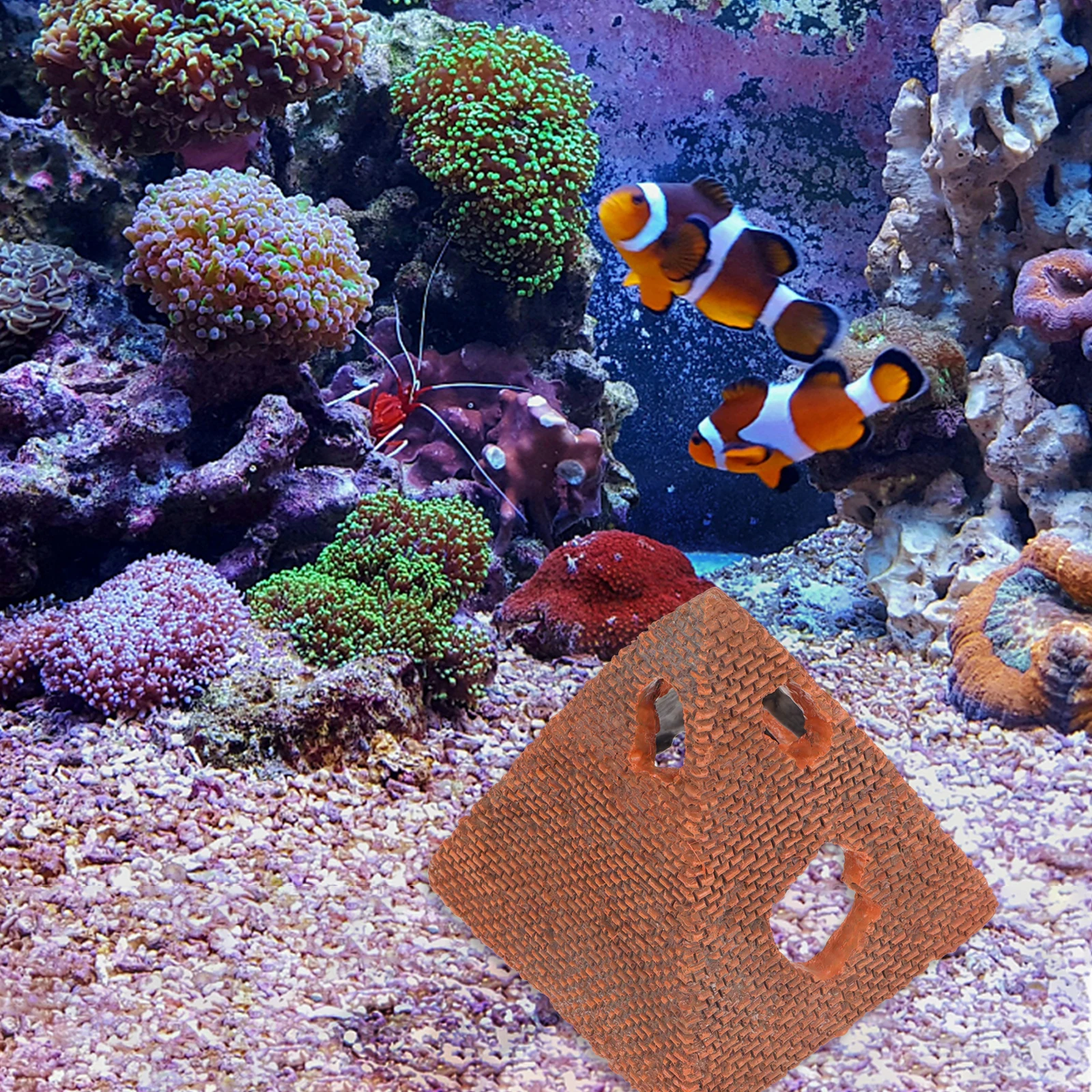 Fish Tank Decorations Water Aquarium Hideout Ornaments Decorate Landscape Pyramid Resin Structure Landscaping Castle
Fish Tank Decorations Water Aquarium Hideout Ornaments Decorate Landscape Pyramid Resin Structure Landscaping Castle