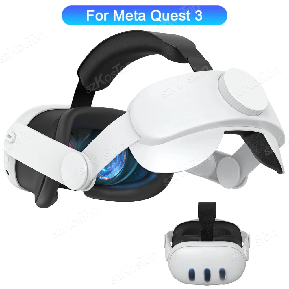 Регулируемый ремешок для головы для Meta Quest 3, сменный ремешок для наушников виртуальной реальности, улучшенный комфорт, Элитный ремешок для Quest 3, аксессуары для очков виртуальной реальности 
Регулируемый ремешок для головы для Meta Quest 3, сменный ремешок для наушников виртуальной реальности, улучшенный комфорт, Элитный ремешок для Quest 3, аксессуары для очков виртуальной реальности