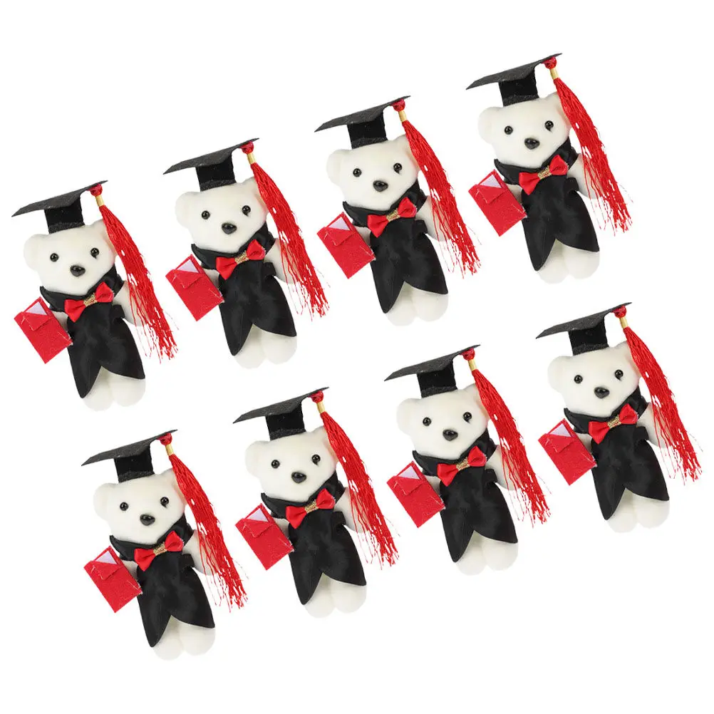 8Pcs Mini Graduation Bear Flower Bouquet DIY Kit Adorable Cap Gown Bear for Graduation Season Decor Party Favor Unique Craft
8Pcs Mini Graduation Bear Flower Bouquet DIY Kit Adorable Cap Gown Bear for Graduation Season Decor Party Favor Unique Craft