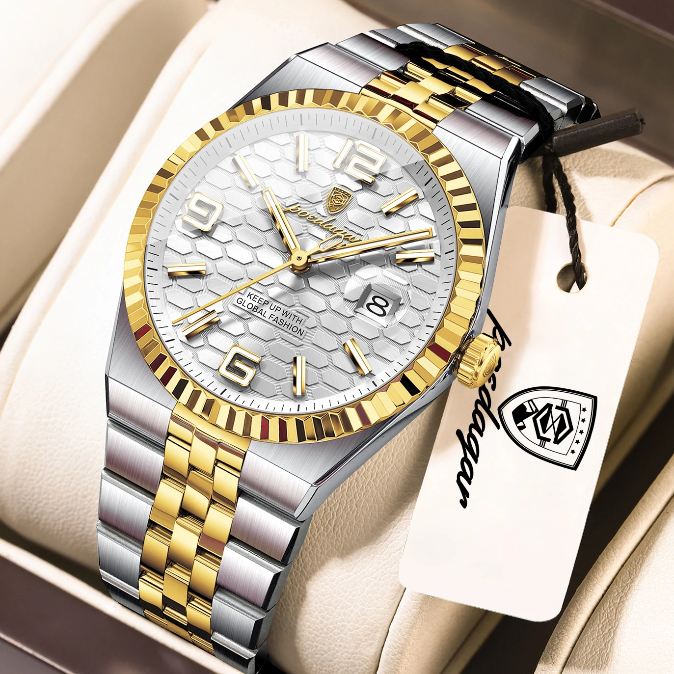 POEDAGAR High Quality Original Men Watch Waterproof Luminous Date Male Clock Stainless Steel Quartz Business Men's Watches Reloj
POEDAGAR High Quality Original Men Watch Waterproof Luminous Date Male Clock Stainless Steel Quartz Business Men's Watches Reloj