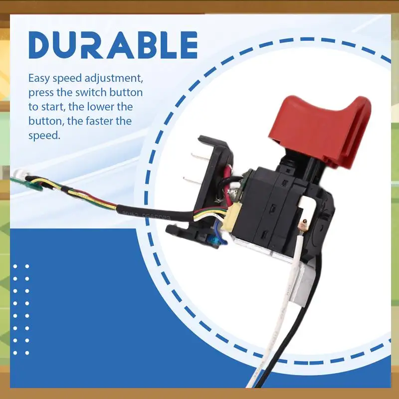 10.8V Cordless Drill Trigger Switch For METABO BS10.8V Power Tool Power Tools Accessories-BAAX
10.8V Cordless Drill Trigger Switch For METABO BS10.8V Power Tool Power Tools Accessories-BAAX