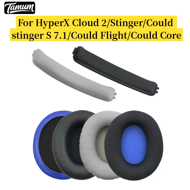 For HyperX Cloud 2/Stinger/Could stinger S 7.1/Could Flight/Could Core Headband Earphone Cushions Headphones Protein Earmuff
For HyperX Cloud 2/Stinger/Could stinger S 7.1/Could Flight/Could Core Headband Earphone Cushions Headphones Protein Earmuff