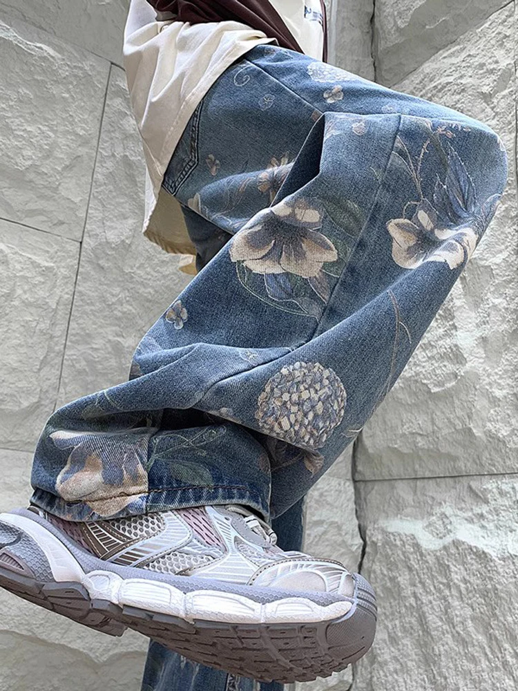 Американские джинсы оверсайз из выстиранного денима, свободного кроя, с принтом, широкие штанины, для мужчин, молодежный тренд, осенняя коллекция
Американские джинсы оверсайз из выстиранного денима, свободного кроя, с принтом, широкие штанины, для мужчин, молодежный тренд, осенняя коллекция