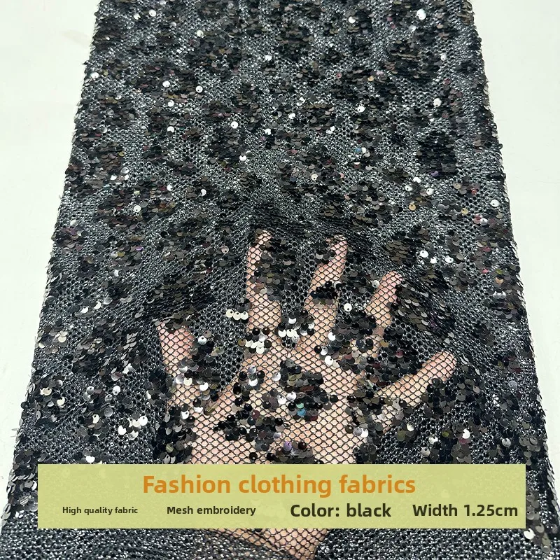 Lace Mesh Beads Sequins Embroidered Fabric for Perspective Dress Performance Costume Cloth Diy By The Yard Sewing Material
Lace Mesh Beads Sequins Embroidered Fabric for Perspective Dress Performance Costume Cloth Diy By The Yard Sewing Material