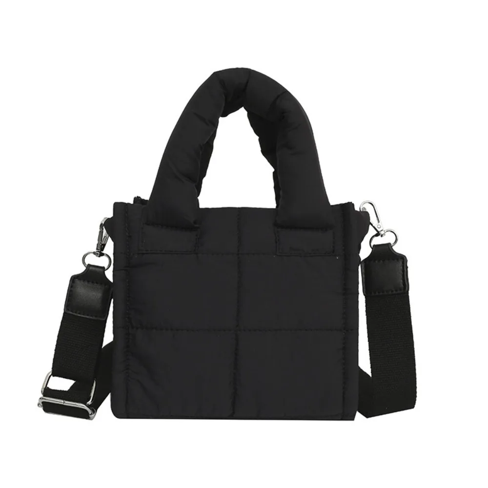 Korean Style Down Cotton Shoulder Bag Solid Color Lightweight Puffy Crossbody Bag Space Cotton Large Capacity
Korean Style Down Cotton Shoulder Bag Solid Color Lightweight Puffy Crossbody Bag Space Cotton Large Capacity