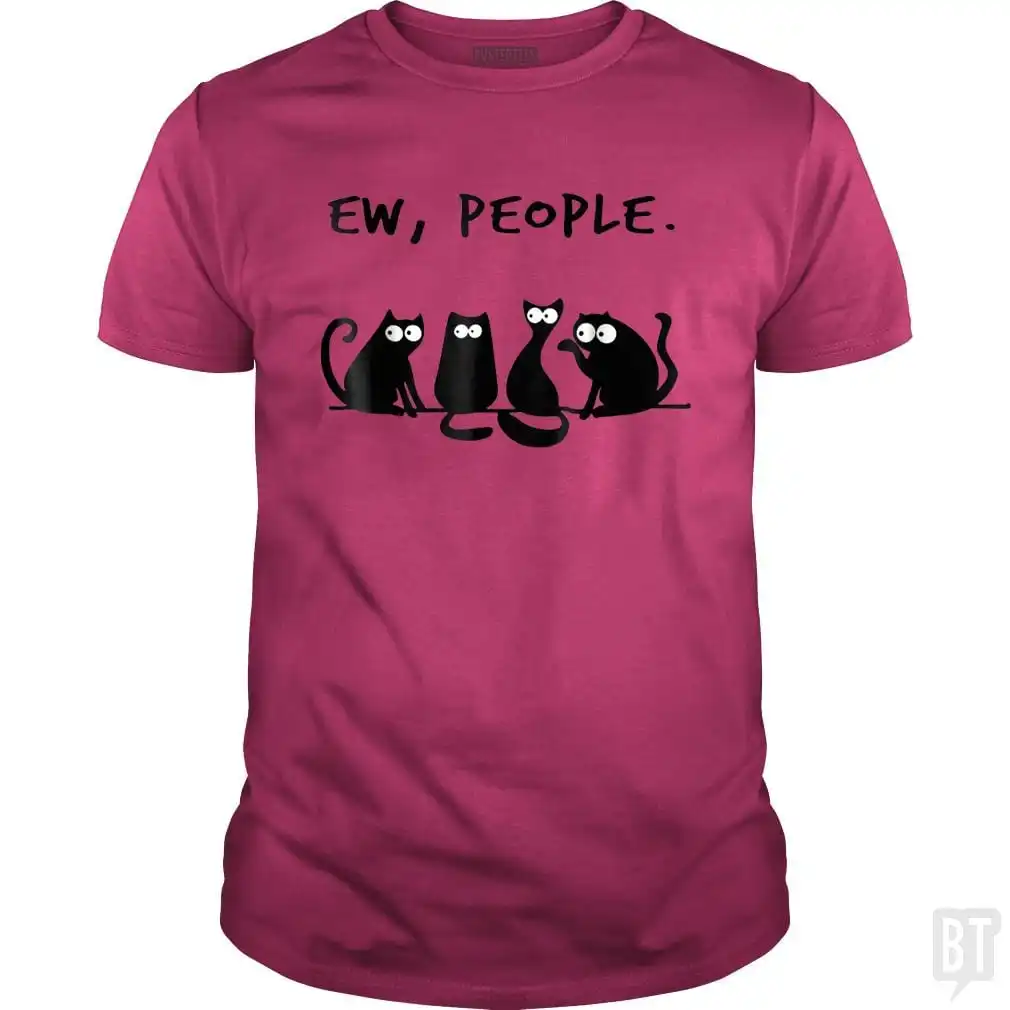 Funny Cat Ew, People Adult Regular Fit Crew Necked T-shirt Classic T-Shirt Men's clothing
Funny Cat Ew, People Adult Regular Fit Crew Necked T-shirt Classic T-Shirt Men's clothing