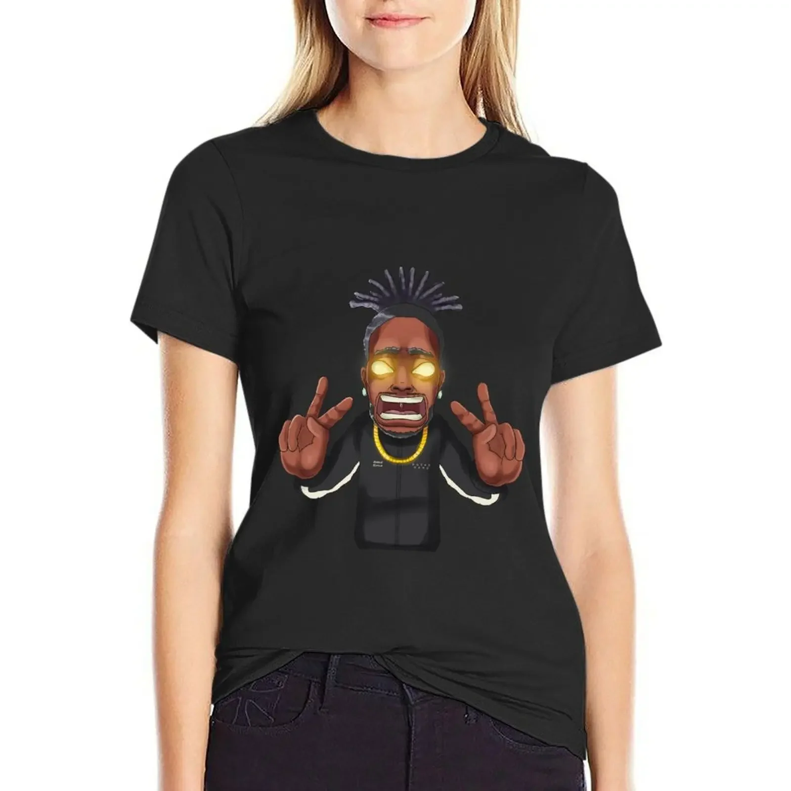 Godz Child T-Shirt female funny Female clothing western t-shirt dress for Women
Godz Child T-Shirt female funny Female clothing western t-shirt dress for Women