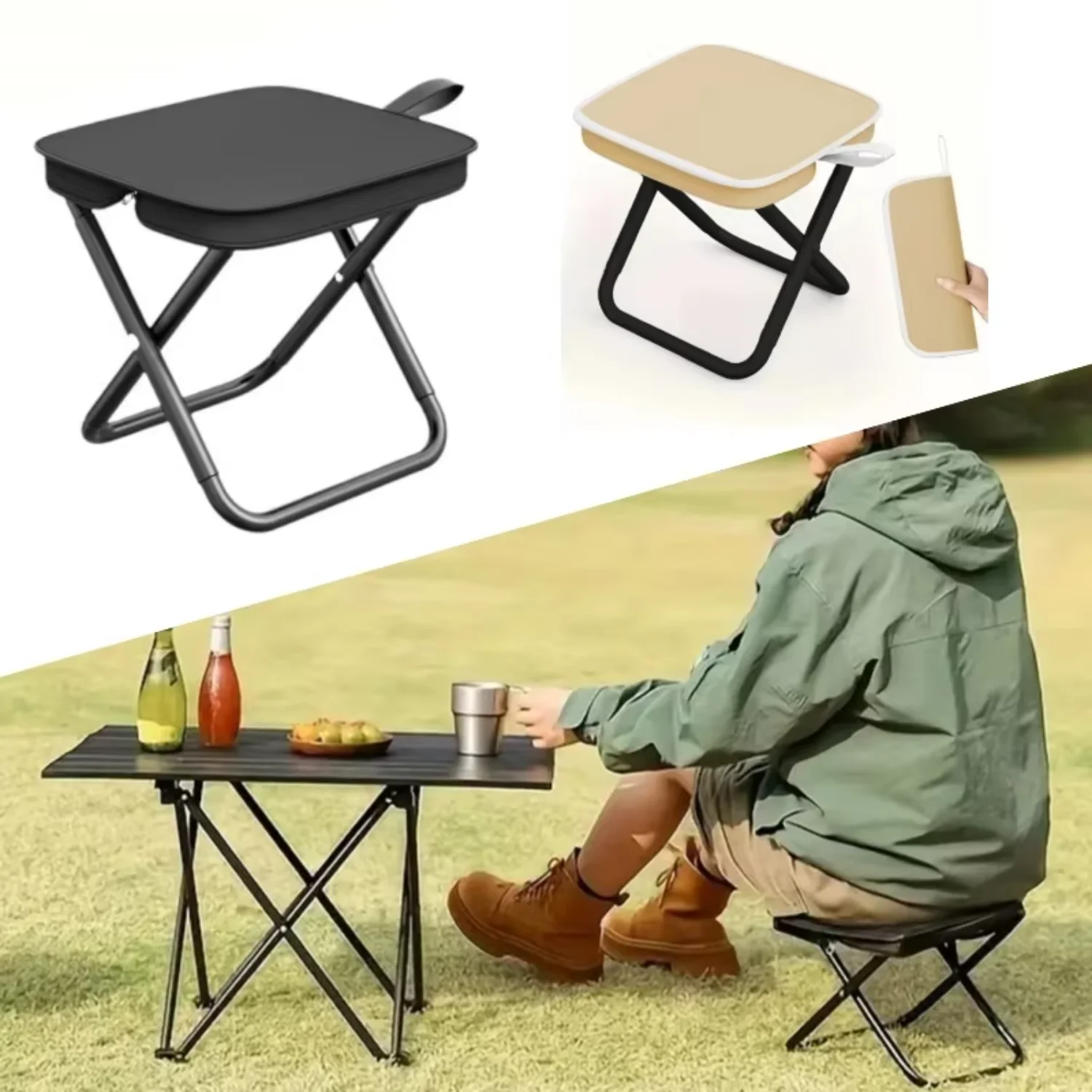 Outdoor Folding Clutch Stool Portable Folding Small Stool Camping Equipment Small Camping Folding Chair
Outdoor Folding Clutch Stool Portable Folding Small Stool Camping Equipment Small Camping Folding Chair