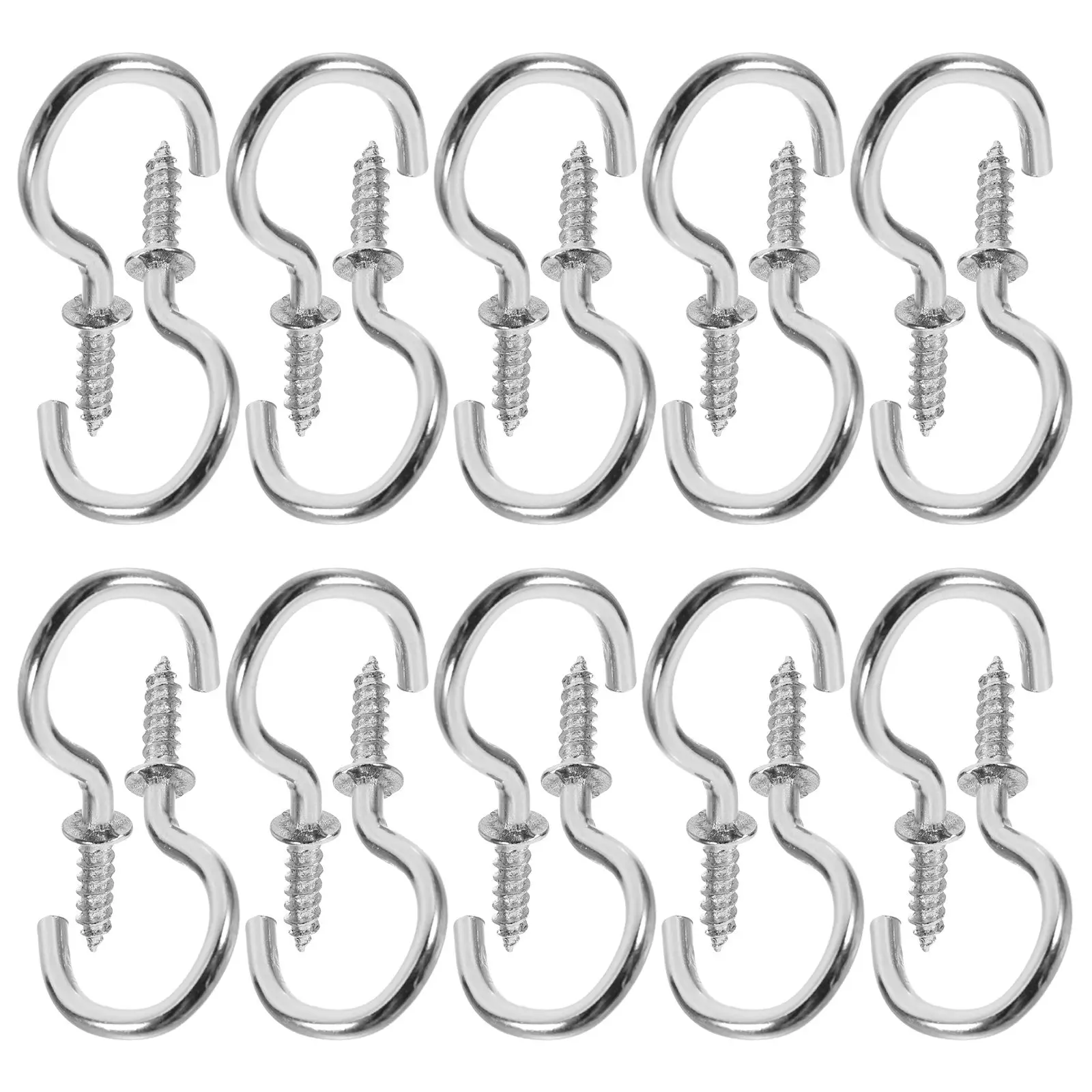 100 Pcs Material Easy Install Storage Hooks Plant Hangers Ceiling Hanging Plant Hook Hooks Silver Indoor Outdoor
100 Pcs Material Easy Install Storage Hooks Plant Hangers Ceiling Hanging Plant Hook Hooks Silver Indoor Outdoor