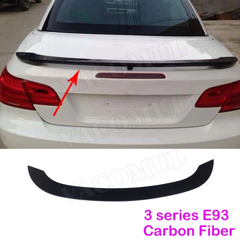 3 Series Carbon Fiber Rear Spoiler Wing for BMW E93 Coupe Convertible O style 2010-2018
3 Series Carbon Fiber Rear Spoiler Wing for BMW E93 Coupe Convertible O style 2010-2018