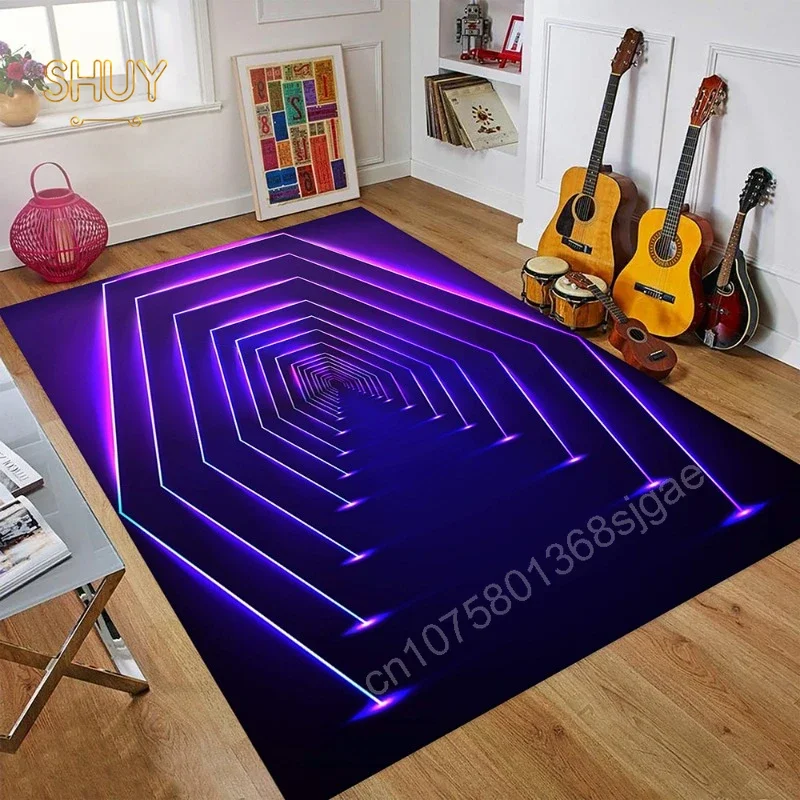 3D LED Lights Illusion Rug for Living Room Washable Floor Teen's Kids Boy Girl Room Decor Rug Lounge Large Area Non Slip Carpets
3D LED Lights Illusion Rug for Living Room Washable Floor Teen's Kids Boy Girl Room Decor Rug Lounge Large Area Non Slip Carpets