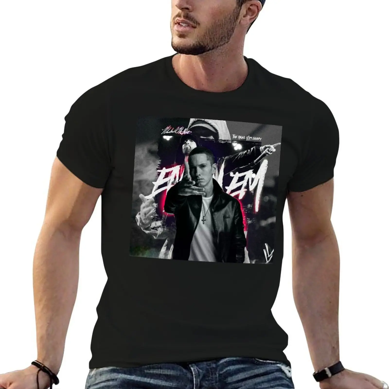 The Real Slim Shady T-Shirt t shirt man cotton t shirt man plain man t shirts for men casual T-shirt
The Real Slim Shady T-Shirt t shirt man cotton t shirt man plain man t shirts for men casual T-shirt