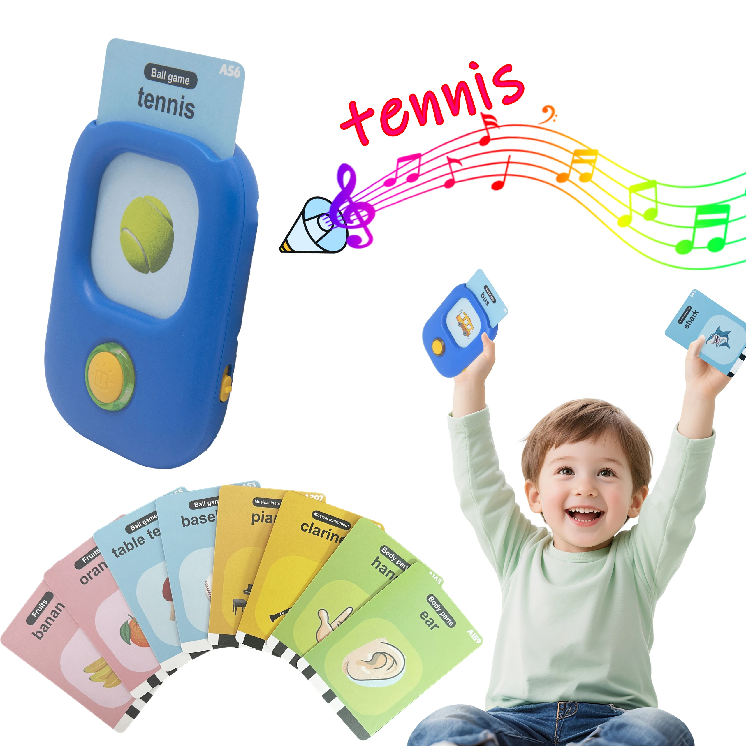 A total of 112 cards and 224 words, helping children learn more words, toddler toys Early Education Flash Card Learning Toys, Suitable for 1 year old girl or boy gifts; BLUE
A total of 112 cards and 224 words, helping children learn more words, toddler toys Early Education Flash Card Learning Toys, Suitable for 1 year old girl or boy gifts; BLUE