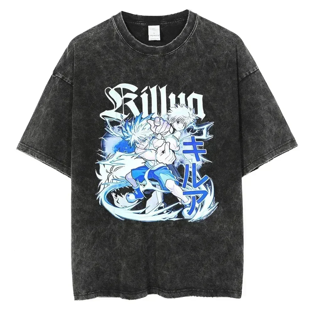 Japan Anime Print Oversize Cotton Mens Vintage TShirt Streetwear Harajuku Summer Black Short Sleeve Shirt Cotton Tops Tees
Japan Anime Print Oversize Cotton Mens Vintage TShirt Streetwear Harajuku Summer Black Short Sleeve Shirt Cotton Tops Tees