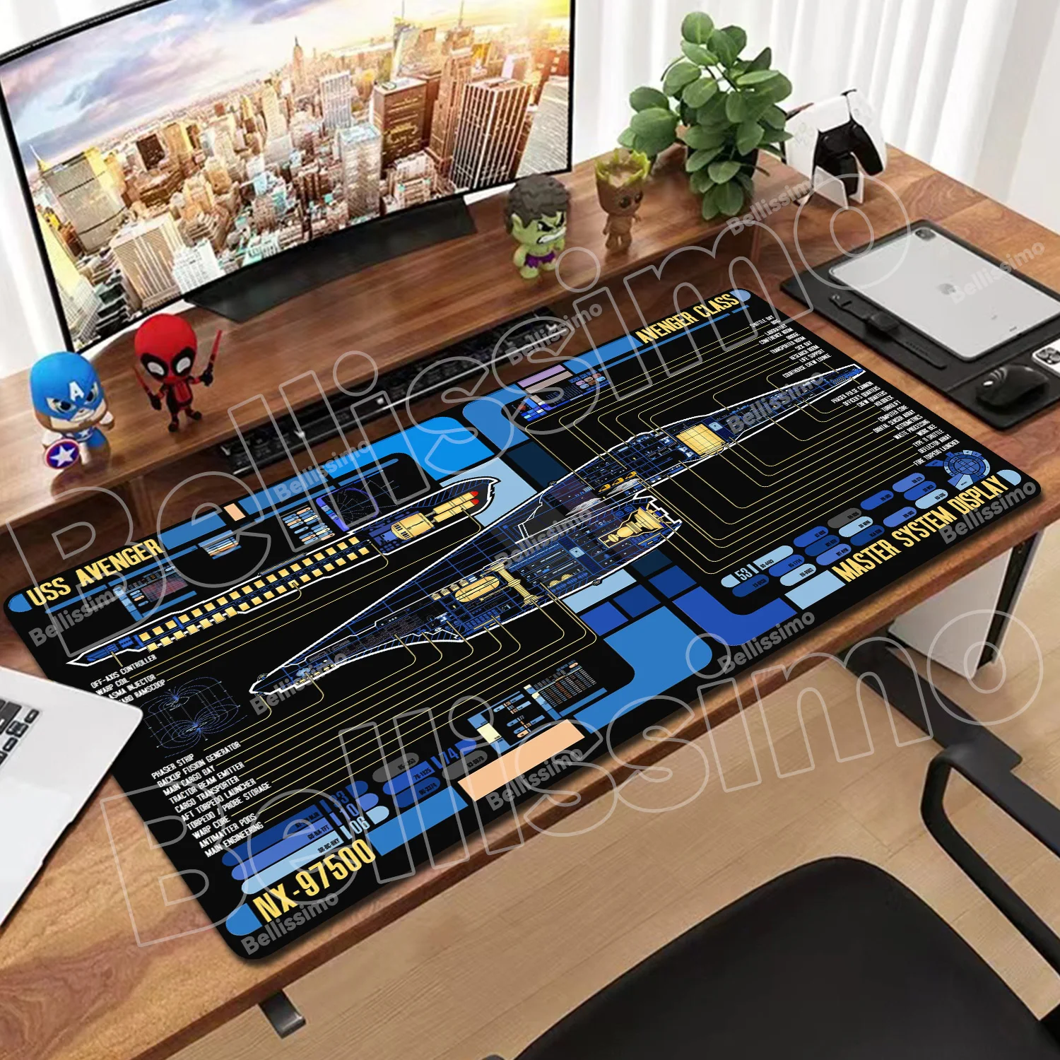 Starship Blueprint Pad Gamer Computer Cabinet Star Trek Game Office Accessories Keyboard Extended Large Desk Mat Anime Mouse Pad
Starship Blueprint Pad Gamer Computer Cabinet Star Trek Game Office Accessories Keyboard Extended Large Desk Mat Anime Mouse Pad