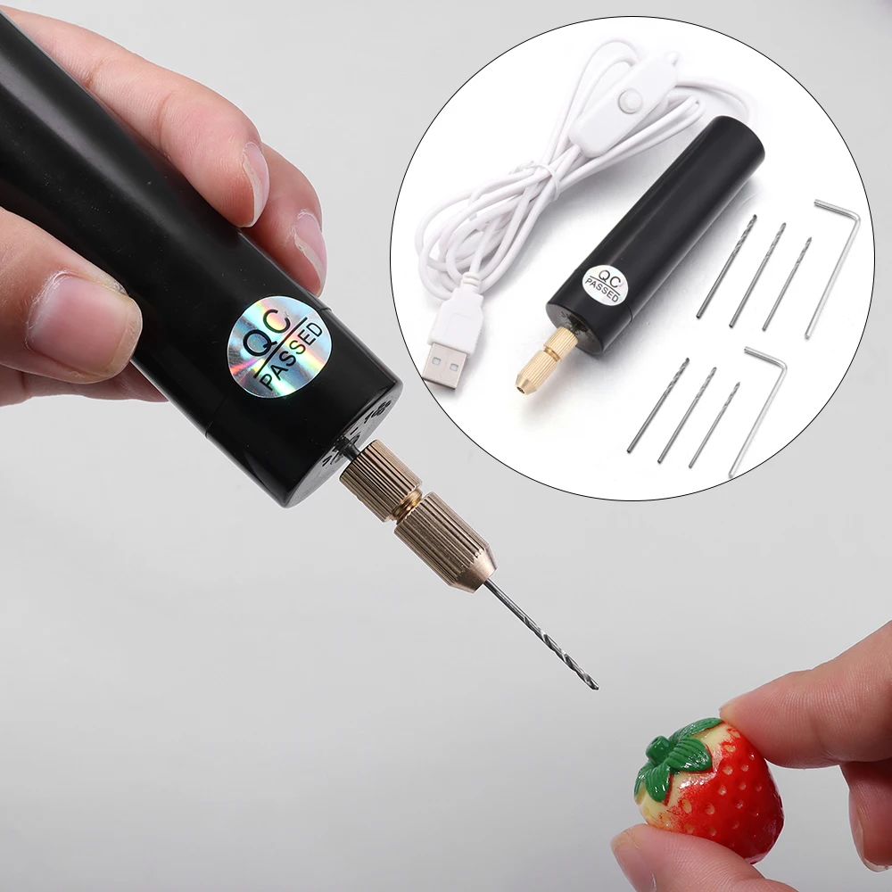 USB Mini Electric Drill Portable Electric Puncher Tools For Home DIY Jewelry Making Drill Hole Engraving Power Tools Sets
USB Mini Electric Drill Portable Electric Puncher Tools For Home DIY Jewelry Making Drill Hole Engraving Power Tools Sets