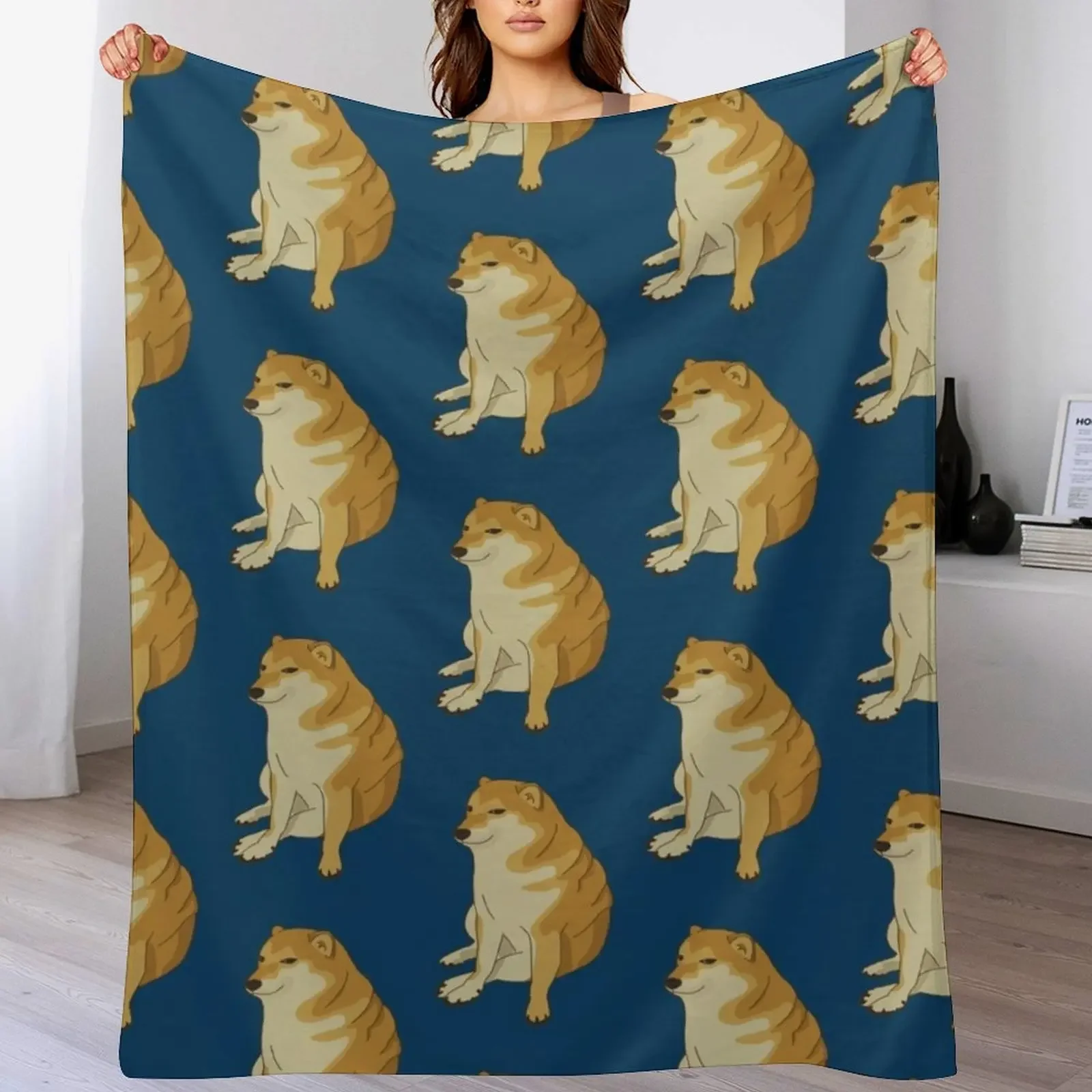 Cheems Throw Blanket Cozy Microfiber Throw Blanket for Home Bedroom
Cheems Throw Blanket Cozy Microfiber Throw Blanket for Home Bedroom