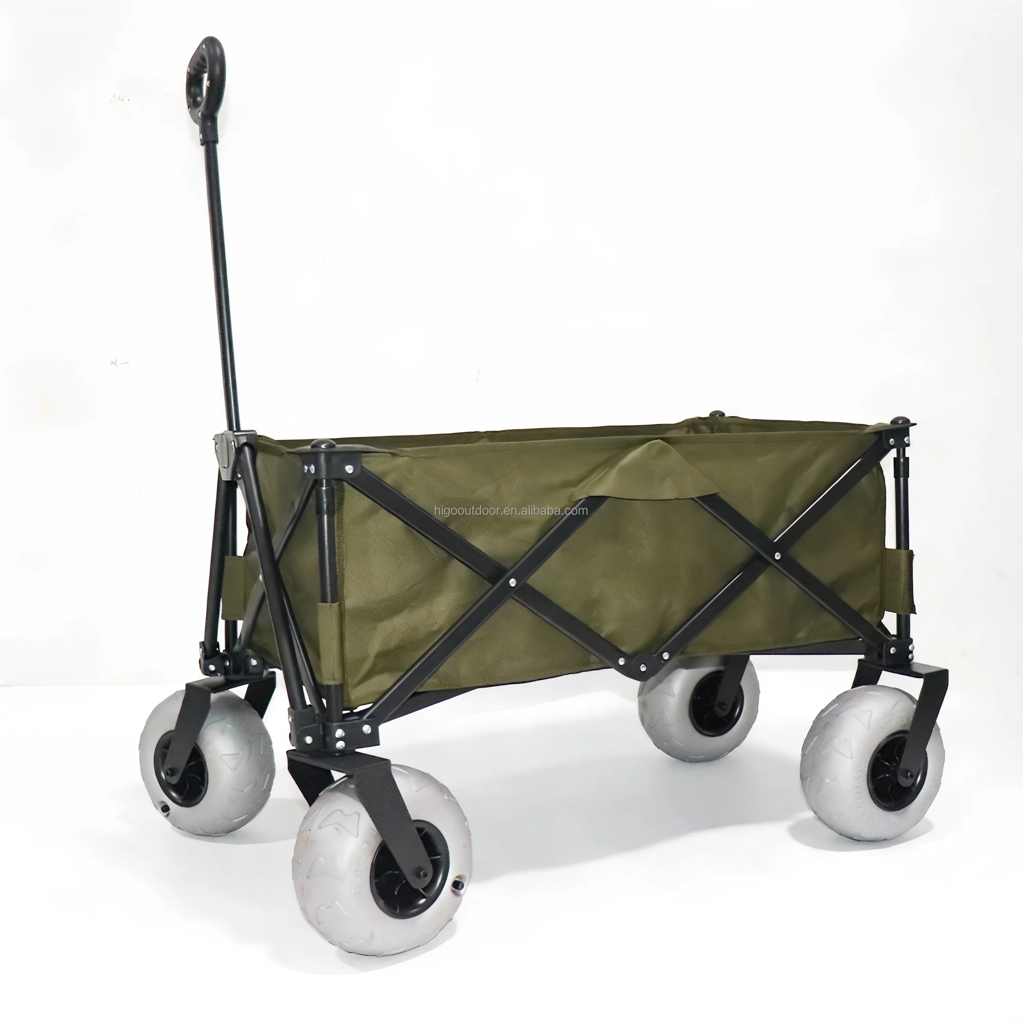 Large Capacity Air Wheels for Sand Cmpact Collapsible Folding Foldable Outdoor Wagon Trolley Cart for Beach and Camping Terrain
Large Capacity Air Wheels for Sand Cmpact Collapsible Folding Foldable Outdoor Wagon Trolley Cart for Beach and Camping Terrain