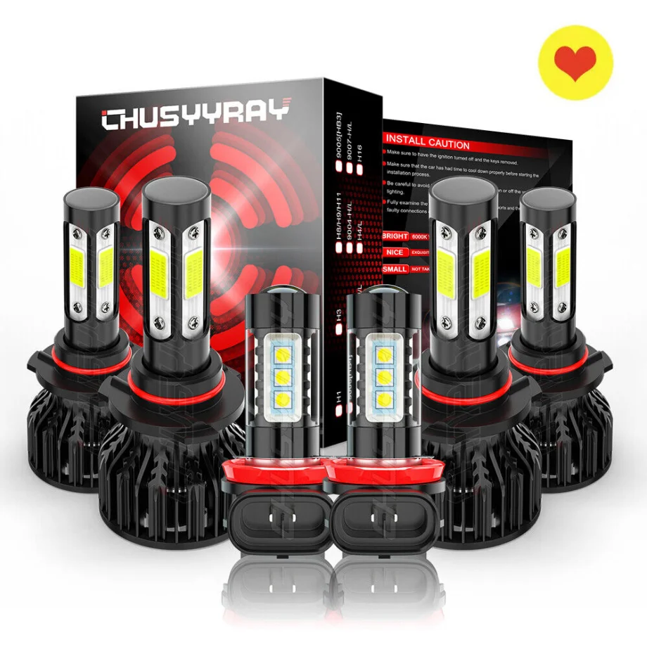 XWQHJW Car lights Fit Honda Odyssey 2005-2007 2008 2009 2010 - 6X LED Headlight Fog Light Bulbs Car accsesories
XWQHJW Car lights Fit Honda Odyssey 2005-2007 2008 2009 2010 - 6X LED Headlight Fog Light Bulbs Car accsesories