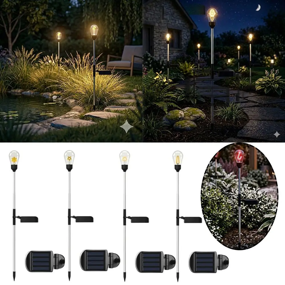 Solar Powered Solar Light Waterproof 3000K Tungsten Filament Solar Pathway Light Stake Lights Simple Installation
Solar Powered Solar Light Waterproof 3000K Tungsten Filament Solar Pathway Light Stake Lights Simple Installation