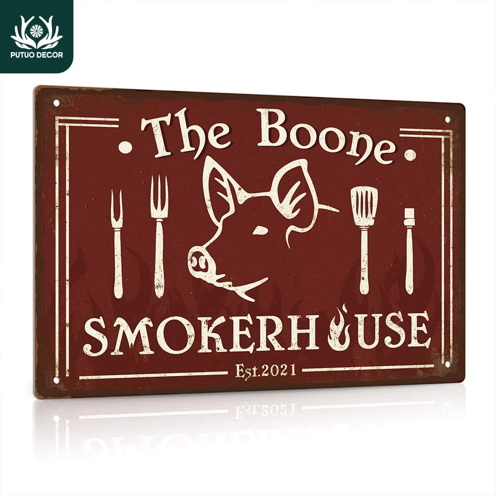 Putuo Decor Custom BBQ Sign, Custom Name, Year, Gift Idea, 12x8 Inches Metal Sign for Bar, Pub,Pig Mark,Gift to Friends
Putuo Decor Custom BBQ Sign, Custom Name, Year, Gift Idea, 12x8 Inches Metal Sign for Bar, Pub,Pig Mark,Gift to Friends
