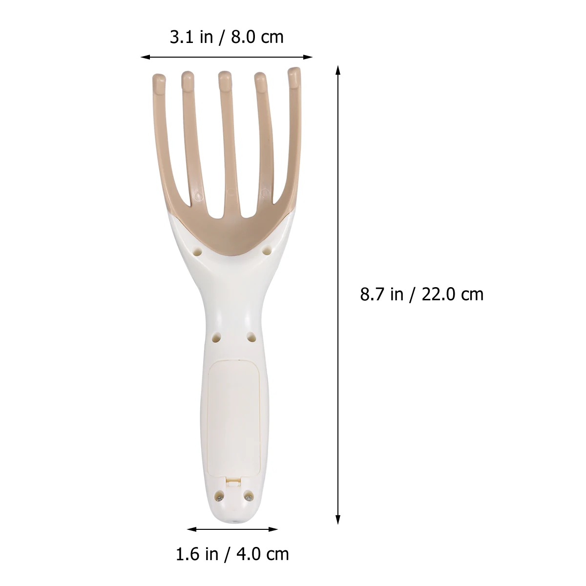 Electric Scalp Massager Rechargeable USB Practical Home Use Head Multi Function White Portable Size Five Claw Design
Electric Scalp Massager Rechargeable USB Practical Home Use Head Multi Function White Portable Size Five Claw Design