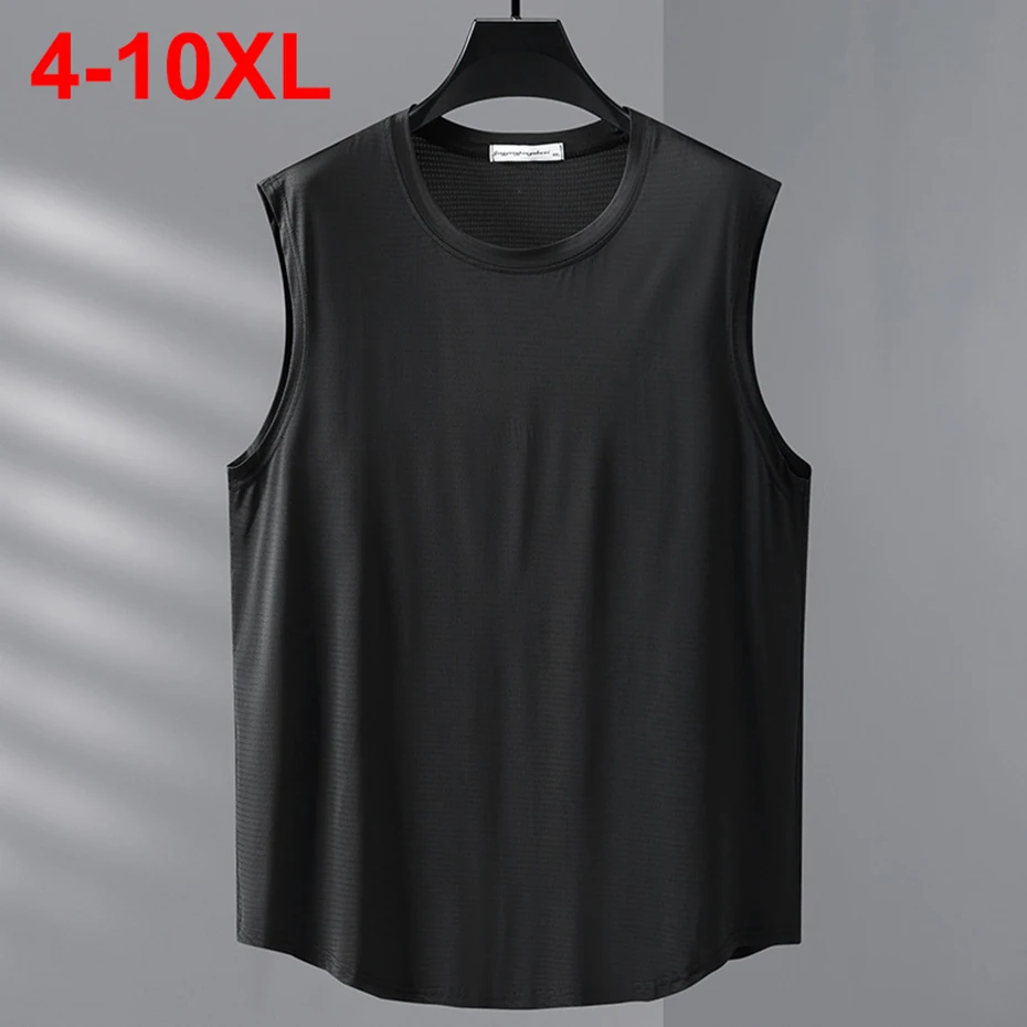 Большие размеры Ice Silk Майки 10XL 9XL Футболка Мужская одежда больших размеров Черный Белый Свободный тонкий жилет Мужские повседневные майки
Большие размеры Ice Silk Майки 10XL 9XL Футболка Мужская одежда больших размеров Черный Белый Свободный тонкий жилет Мужские повседневные майки