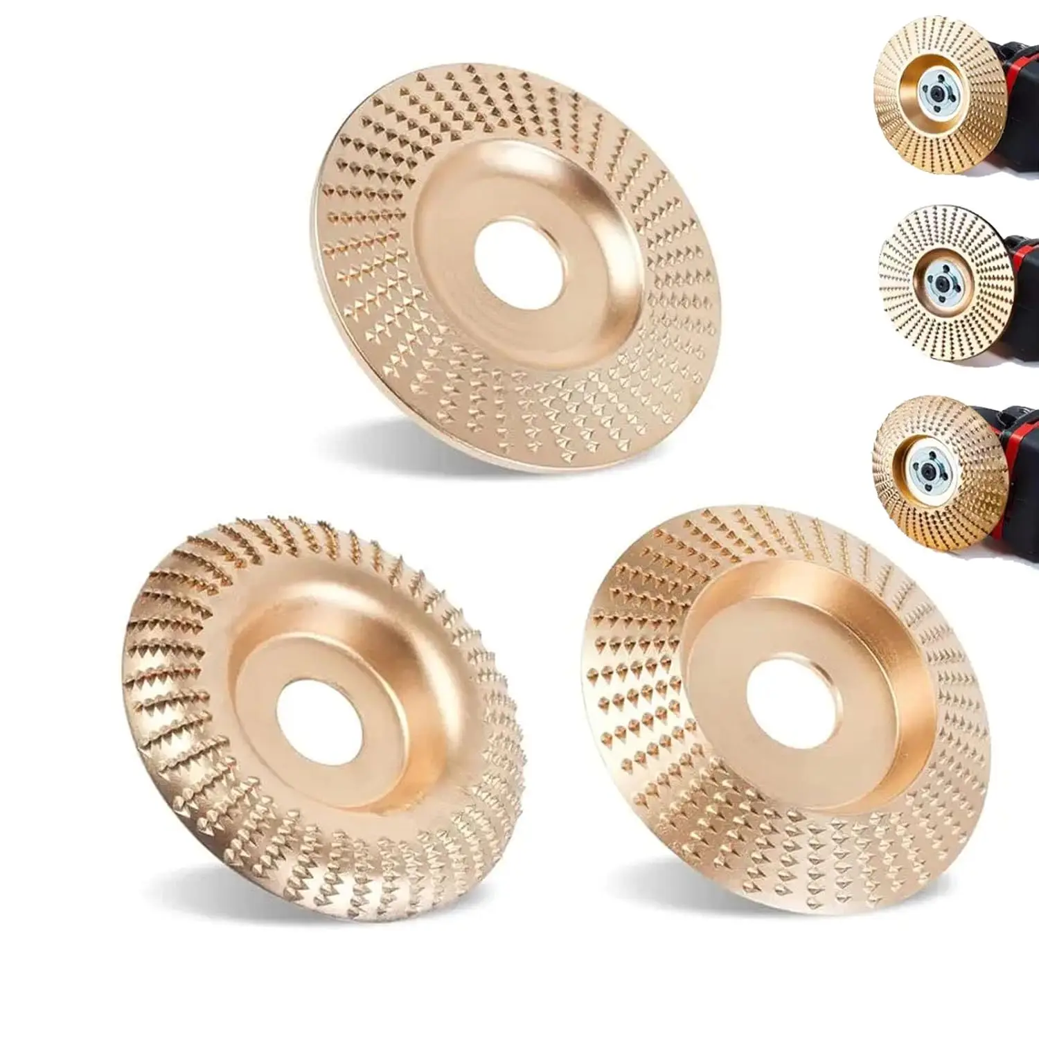 Angle Grinder Polishing Pad, Heavy-Duty Wood Carving Disc Set, Tungsten Carbide Sanding Discs, Tungsten Carbide Grinding Wheel Wood Carving, Tungstens Carbide Wheel Cuts Wood, for Polishing Buffing
Angle Grinder Polishing Pad, Heavy-Duty Wood Carving Disc Set, Tungsten Carbide Sanding Discs, Tungsten Carbide Grinding Wheel Wood Carving, Tungstens Carbide Wheel Cuts Wood, for Polishing Buffing