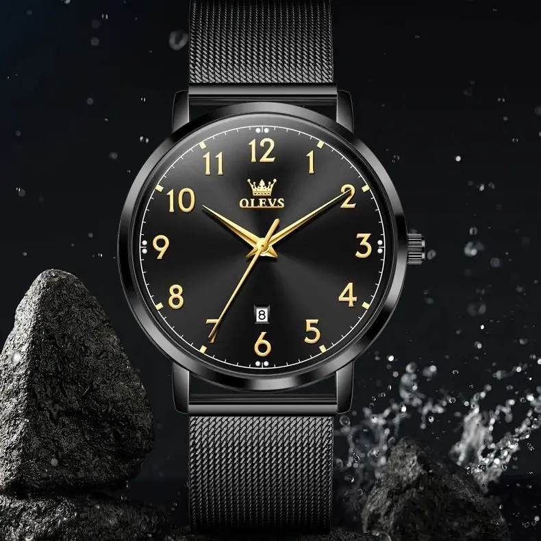 OLEVS 5653, роскошные брендовые мужские часы, простые кварцевые мужские часы с тонким корпусом, классические цифровые часы для бизнеса и даты, водонепроницаемые мужские часы 
OLEVS 5653, роскошные брендовые мужские часы, простые кварцевые мужские часы с тонким корпусом, классические цифровые часы для бизнеса и даты, водонепроницаемые мужские часы