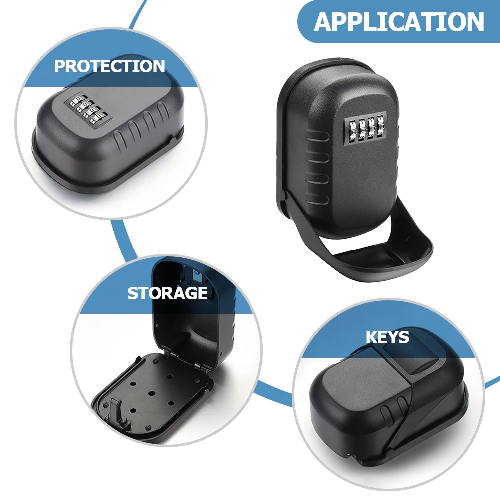 Aluminum Alloy Key Lock Box Wall Mount Waterproof Outdoor House Lockbox for Keys Storage Security Combination Safe Box
Aluminum Alloy Key Lock Box Wall Mount Waterproof Outdoor House Lockbox for Keys Storage Security Combination Safe Box